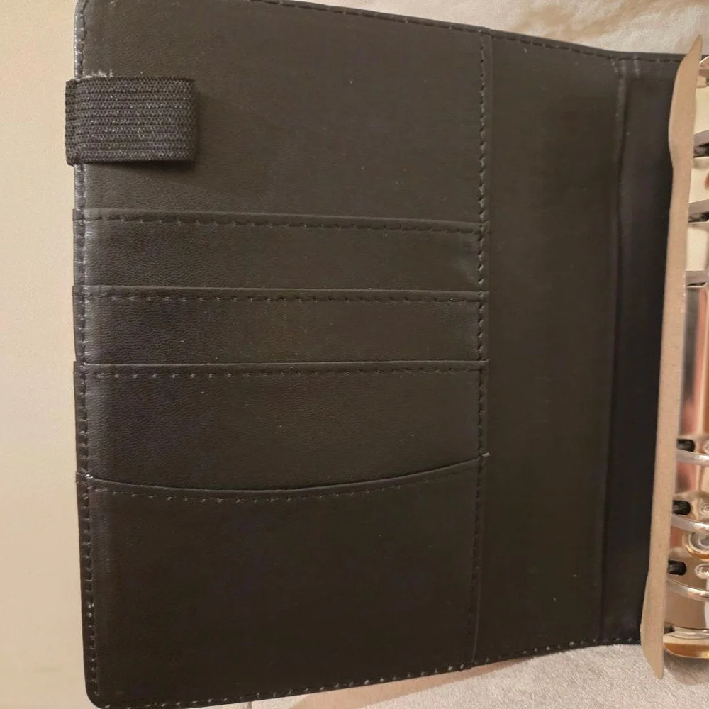 Unbranded Personal Budget Binder One Size Black Pink Leopard Print
